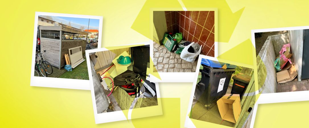 Müllplatzverschmutzung